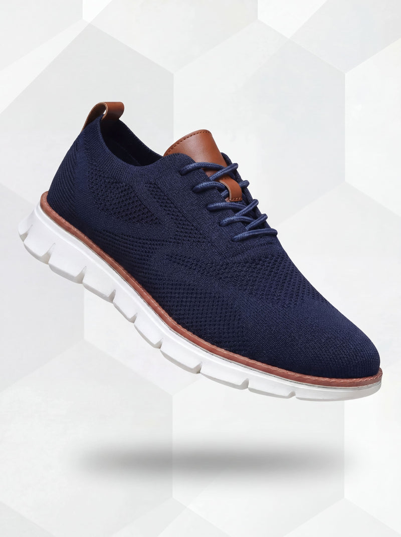 Ultra-Comfort Breathable Shoes: Navy Blue