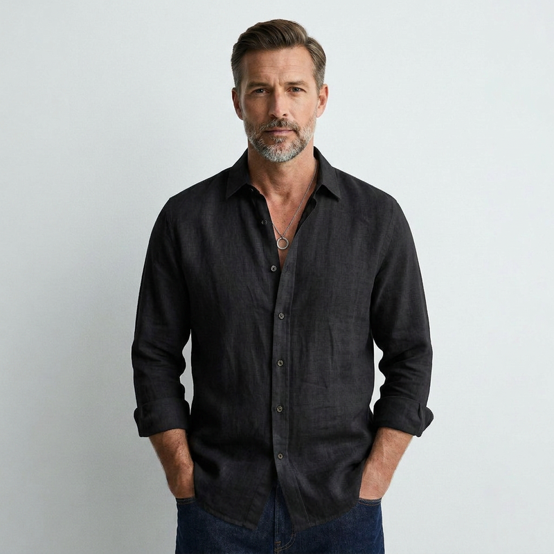 Édouard - Elegant Shirt in Breathable Fabric